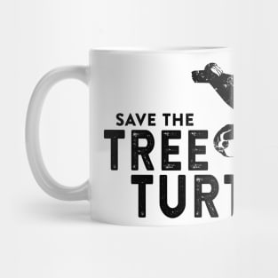 Save the Tree Turtle Mug